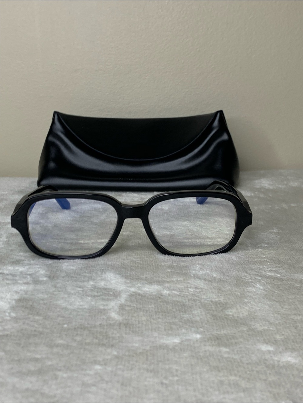 GentleMonster Sunglasses Maison Margiela x MM114 01 Black Frame Clear Lenses